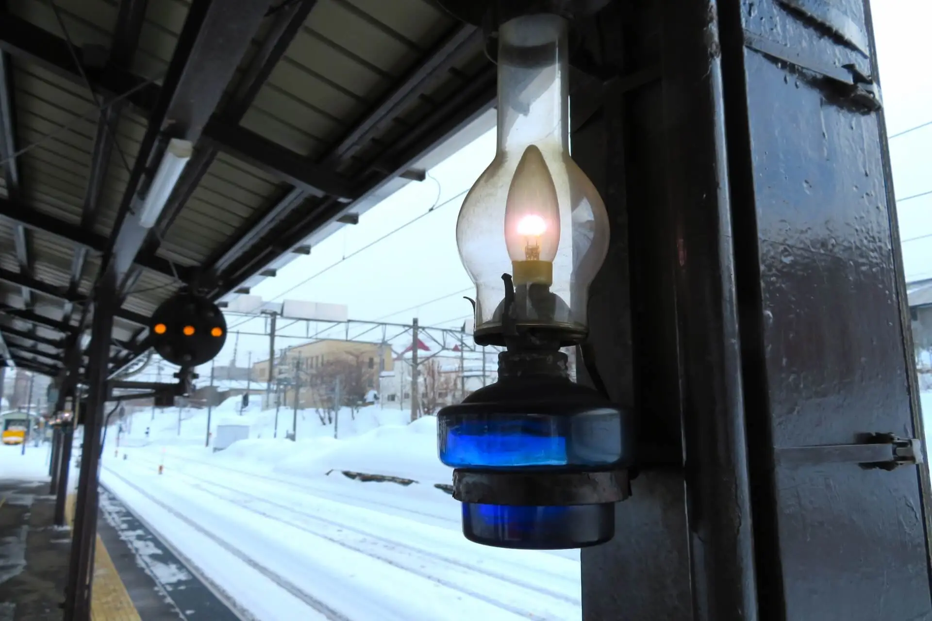 小樽駅ホームの写真